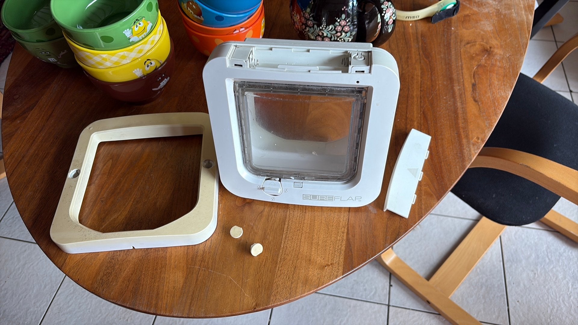 Sureflap kattenluik, Dieren en Toebehoren, Katten-accessoires, Ophalen of Verzenden, Gebruikt