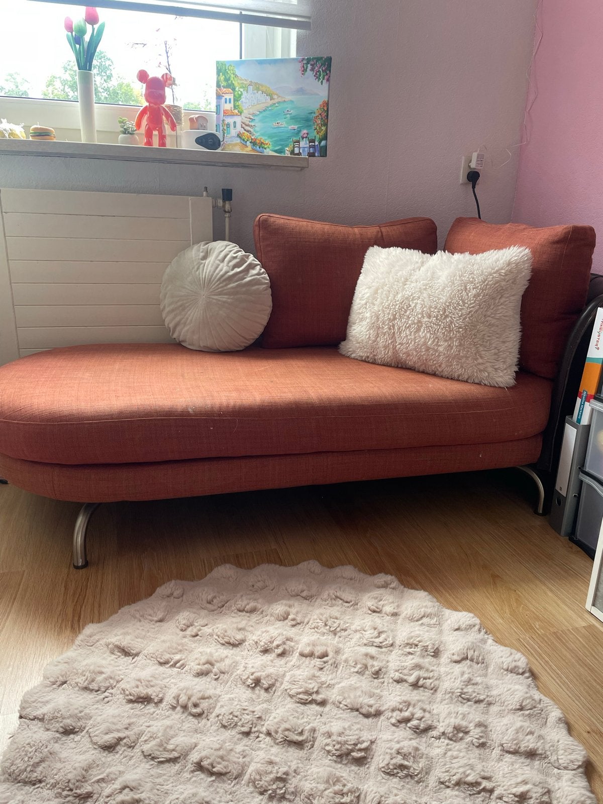 Comfortabele chaise longue - ideaal als logeerbed, Ophalen, Gebruikt, Eenpersoons, 75 tot 100 cm