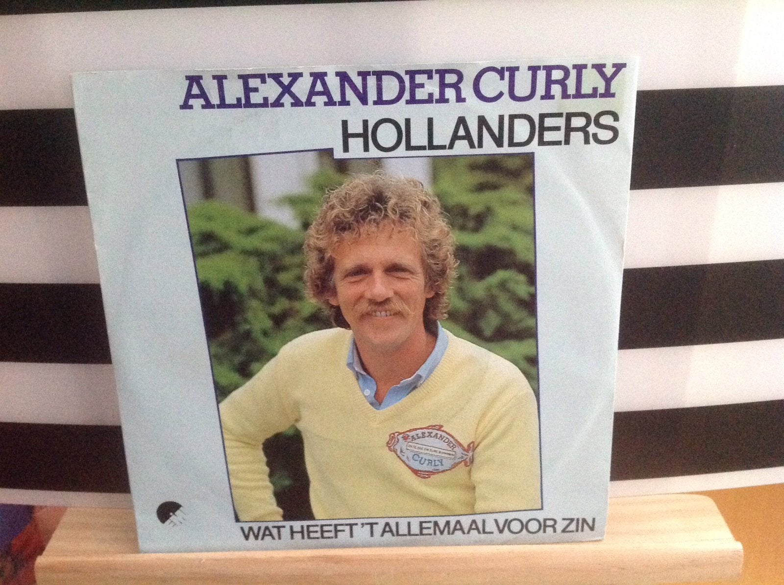 Alexander Curly / Hollanders / single, 7 inch, Ophalen of Verzenden, Zo goed als nieuw, Beschermende buitenhoes
