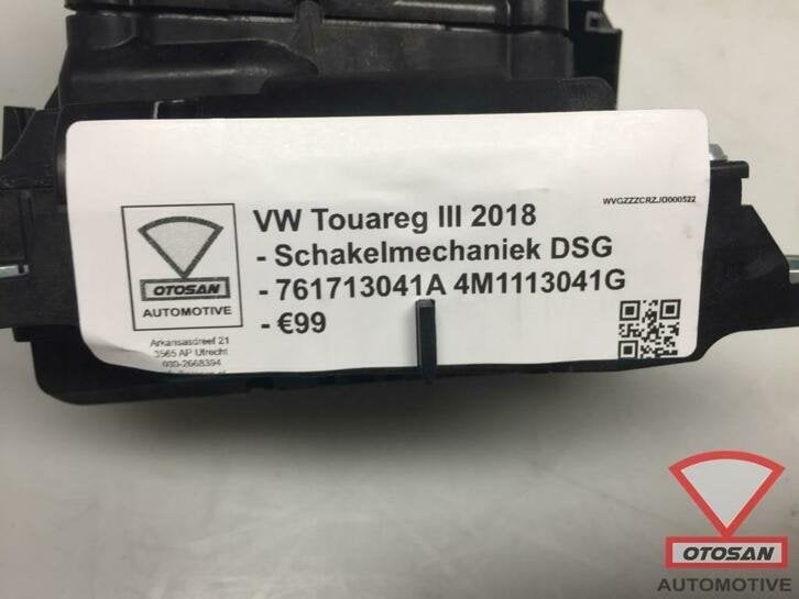 VW Touareg III 2018 Schakelmechaniek DSG 761713041A 4M111304, Gebruikt, Volkswagen, Volkswagen AG, Berliner Ring 2
38440  Wolfsburg, DE