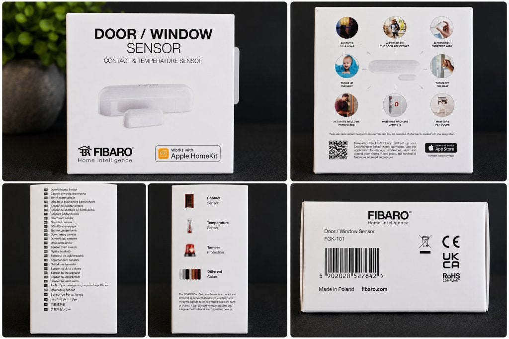 Fibaro Door/Window Sensor (Apple HomeKit) – Nieuw in doos!, Hobby en Vrije tijd, Elektronica-componenten, Ophalen of Verzenden