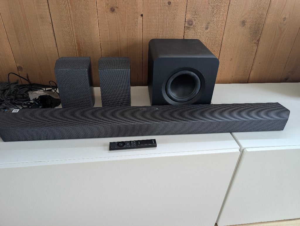 SAMSUNG Q-series HW-Q930F/XN Soundbar  Black SHOWROOMMODEL, N.v.t., N.v.t., Ophalen of Verzenden, Zo goed als nieuw