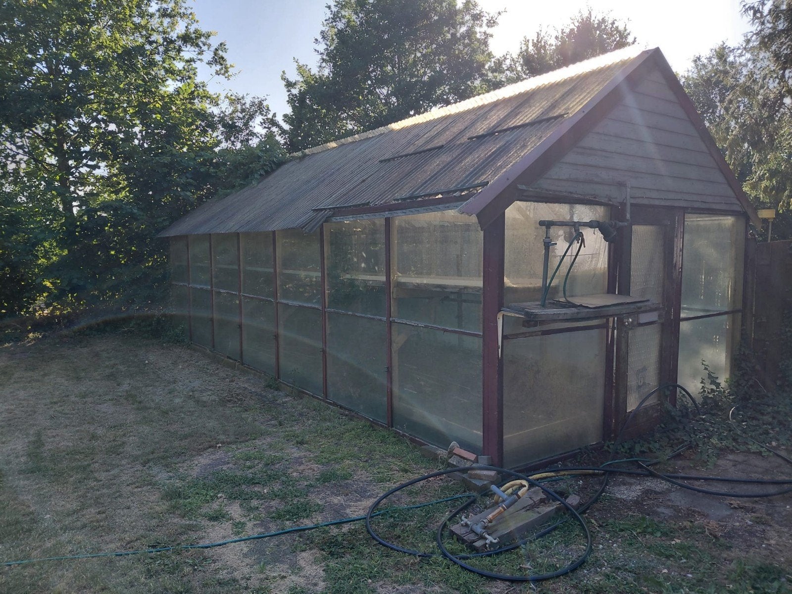 Tuinkas 10x 360, Ophalen, Gebruikt