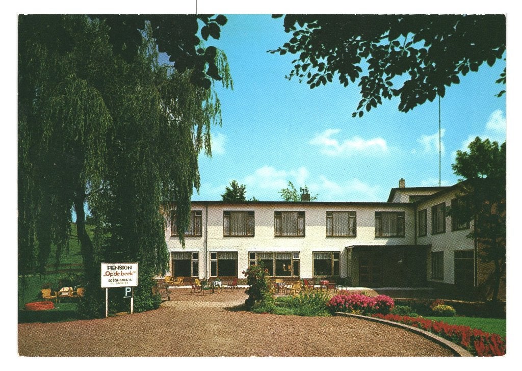41010 Schin op Geul Hotel Bosch Smeets Nette kaart Onbeschr, Verzamelen, Ophalen of Verzenden, 1960 tot 1980, Ongelopen, Limburg