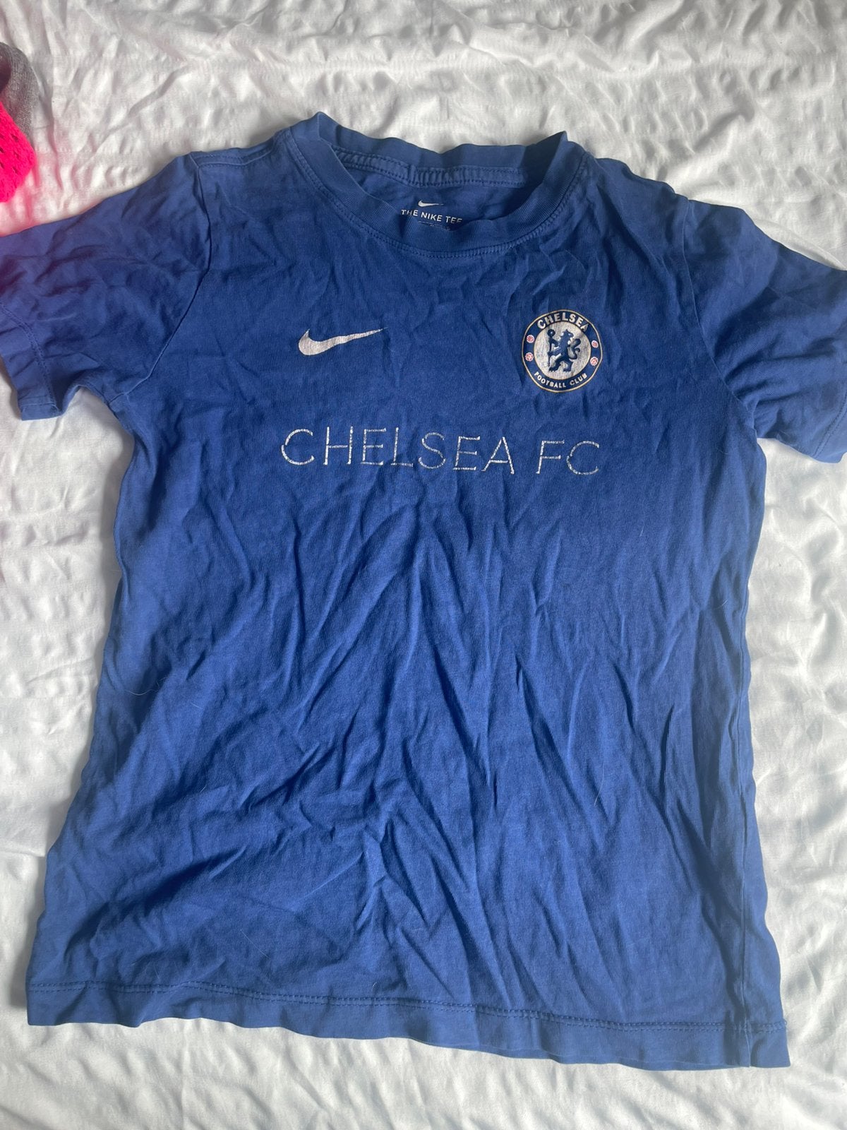 T-shirt nike (chelsea fc), Ophalen of Verzenden, Zo goed als nieuw, Blauw