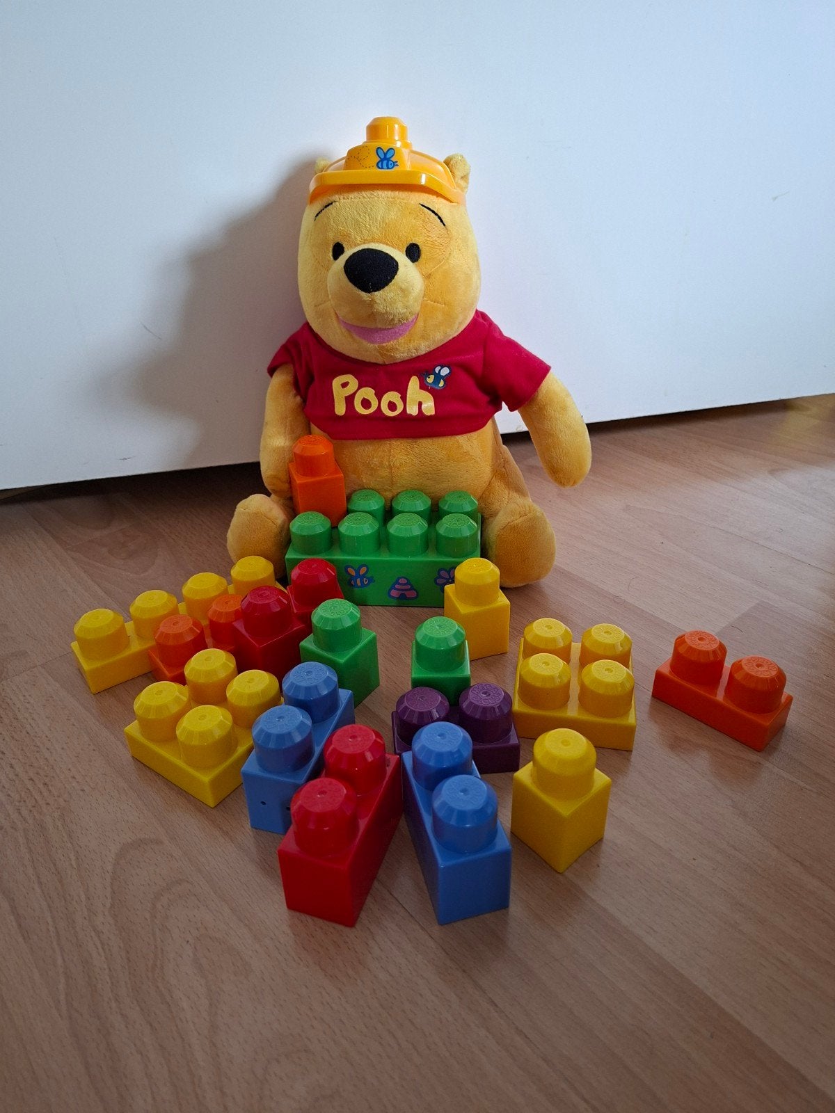 Disney Winnie de Poeh Mega Bloks Knuffel, Disney, Disney, Geel, Beer