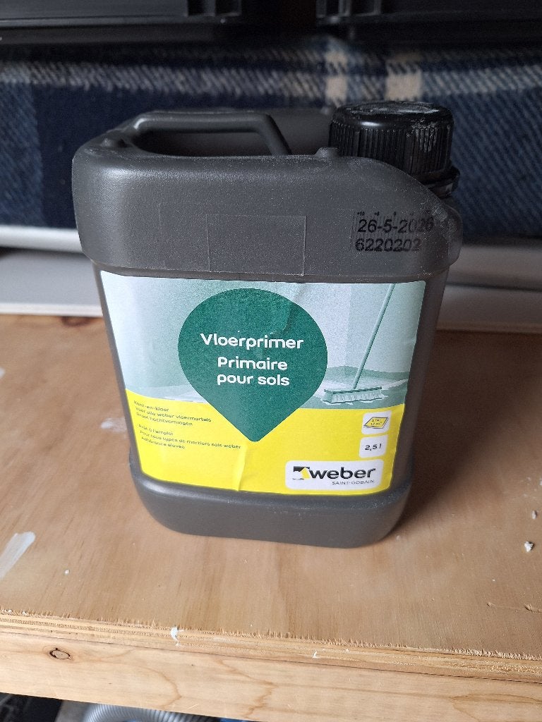 Weber vloerprimer, Ophalen, Nieuw