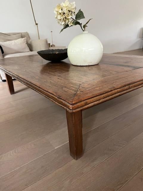 salontafel, Ophalen, Gebruikt, 100 tot 150 cm, Eikenhout