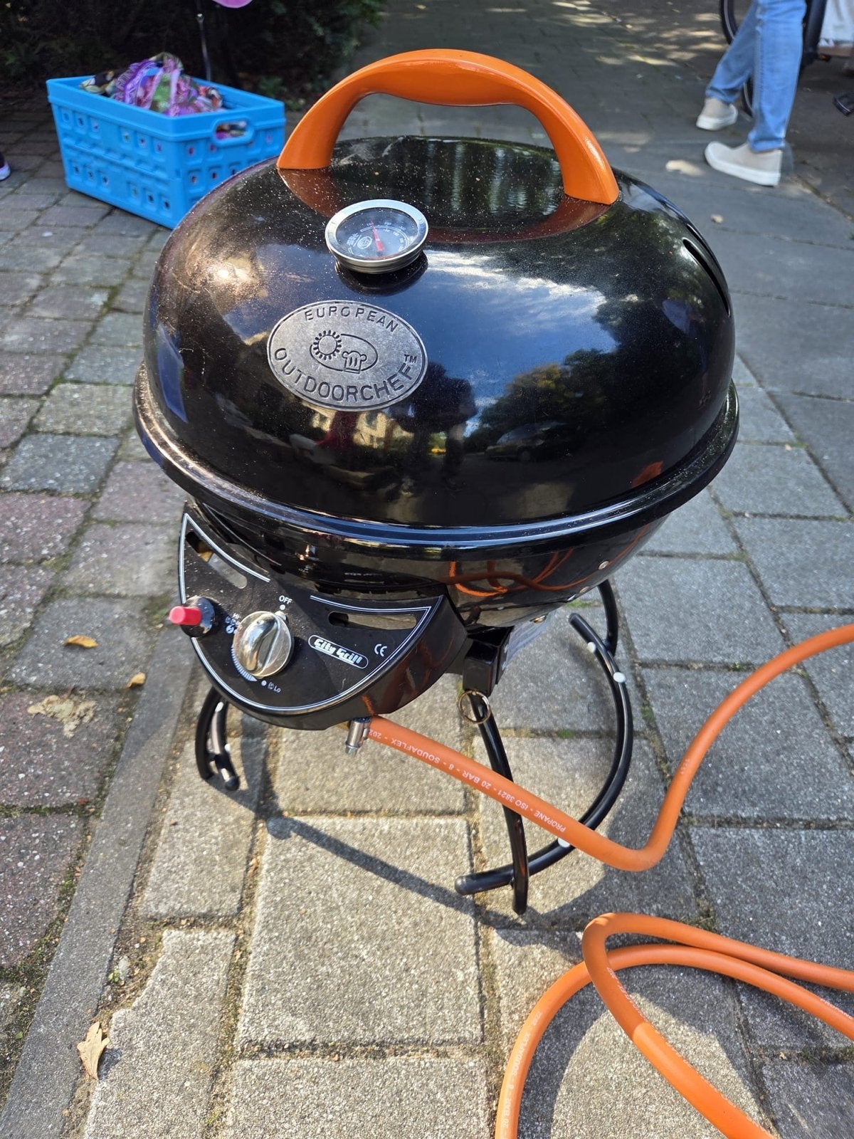 Compacte gasbarbecue van Outdoorchef, model City Grill, Tuin en Terras, Ophalen, Gebruikt