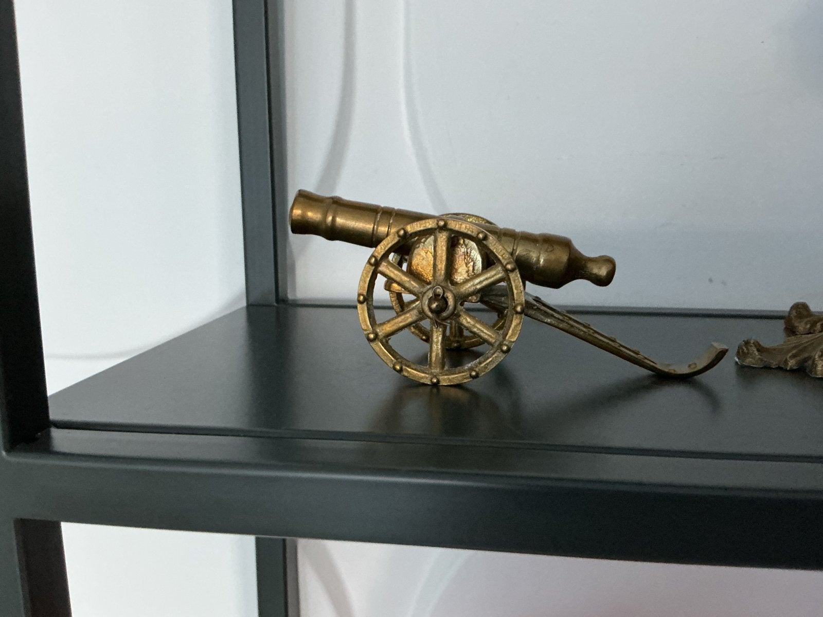 Decoratief messing kanon miniatuur, Ophalen of Verzenden