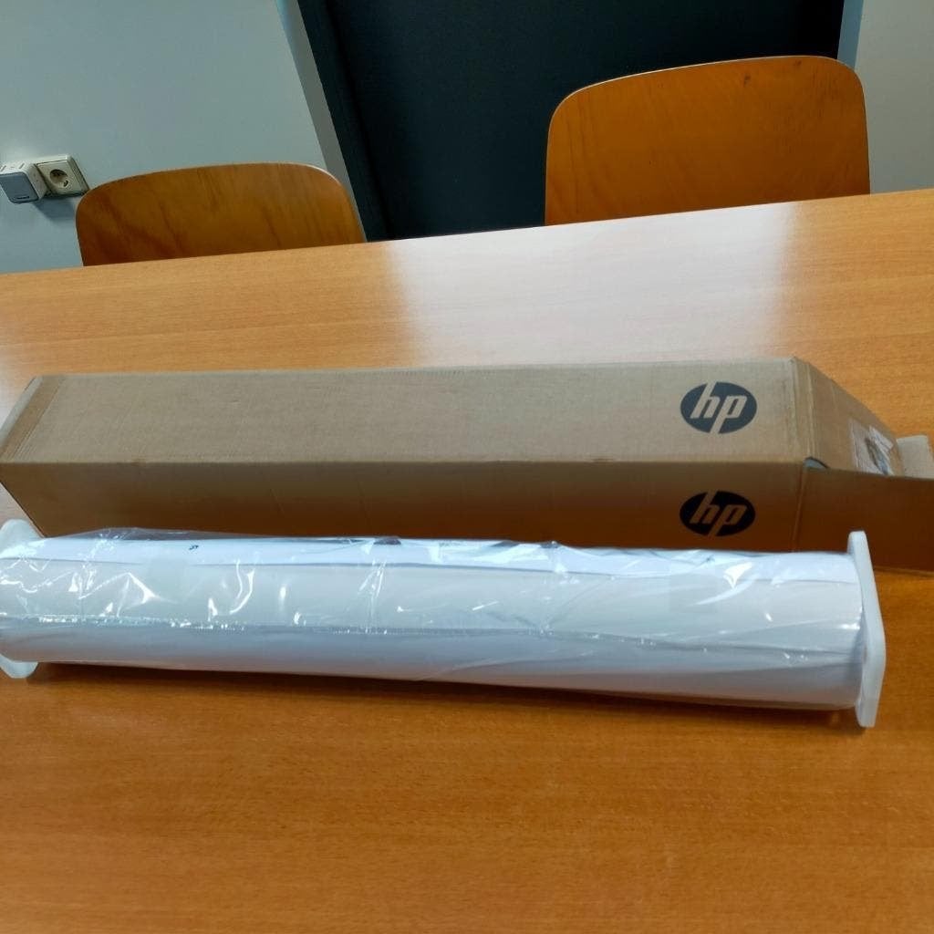 HP C6035A Bright White Inkjet Paper roll 610 mm x 45,7m 90gr, Ophalen, Nieuw, Overige typen