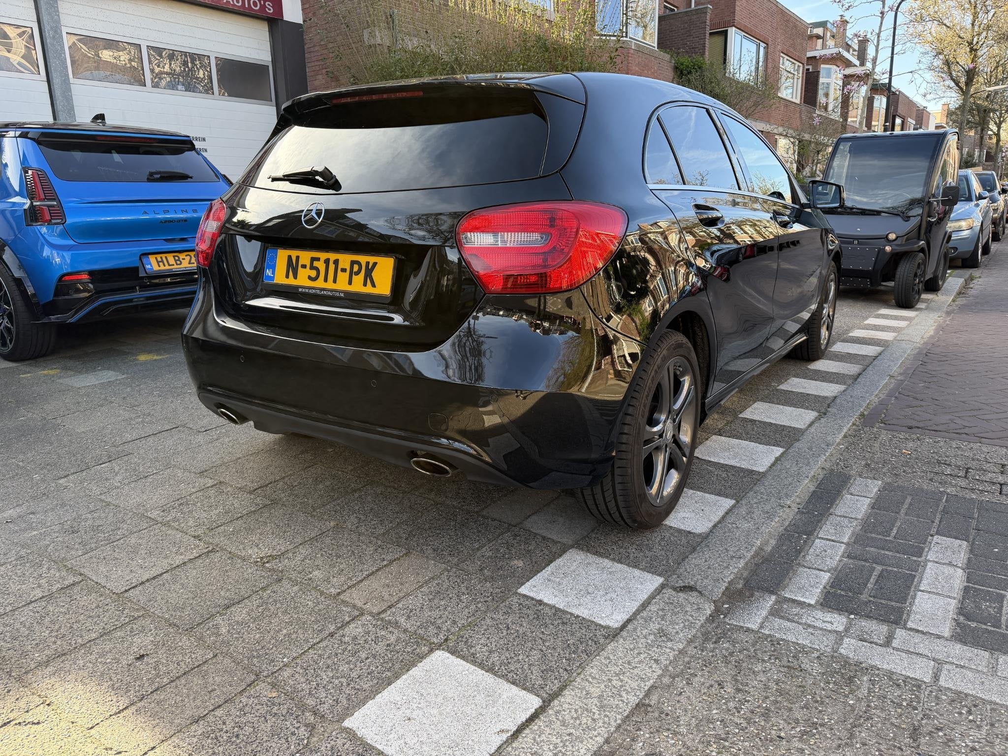 Mercedes-Benz A-klasse 180 | Navi | PDC, Voorwielaandrijving, Stof, Gebruikt, 4 cilinders