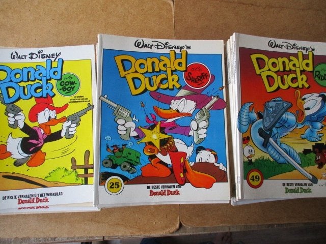 adv8487 donald duck als ..., Eén stripboek, Ophalen, Gelezen