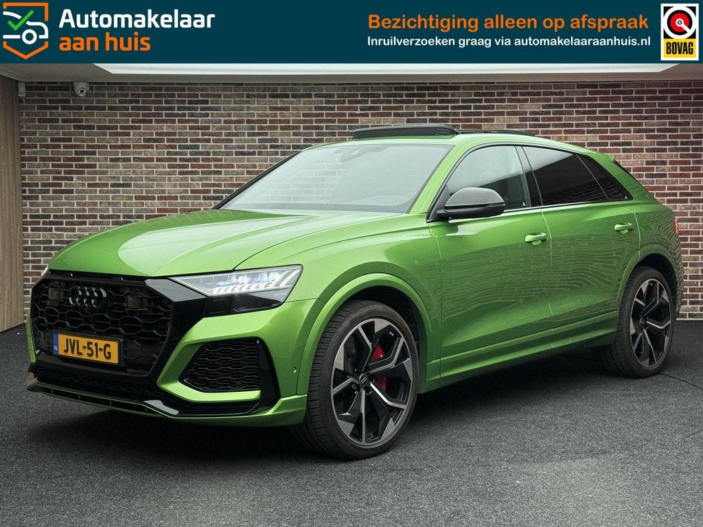 Audi RSQ8 4.0 TFSI RS Q8 quattro Keramisch Pano B&O Massage, Auto's, Audi, Gebruikt, 600 pk, Leder, Bedrijf