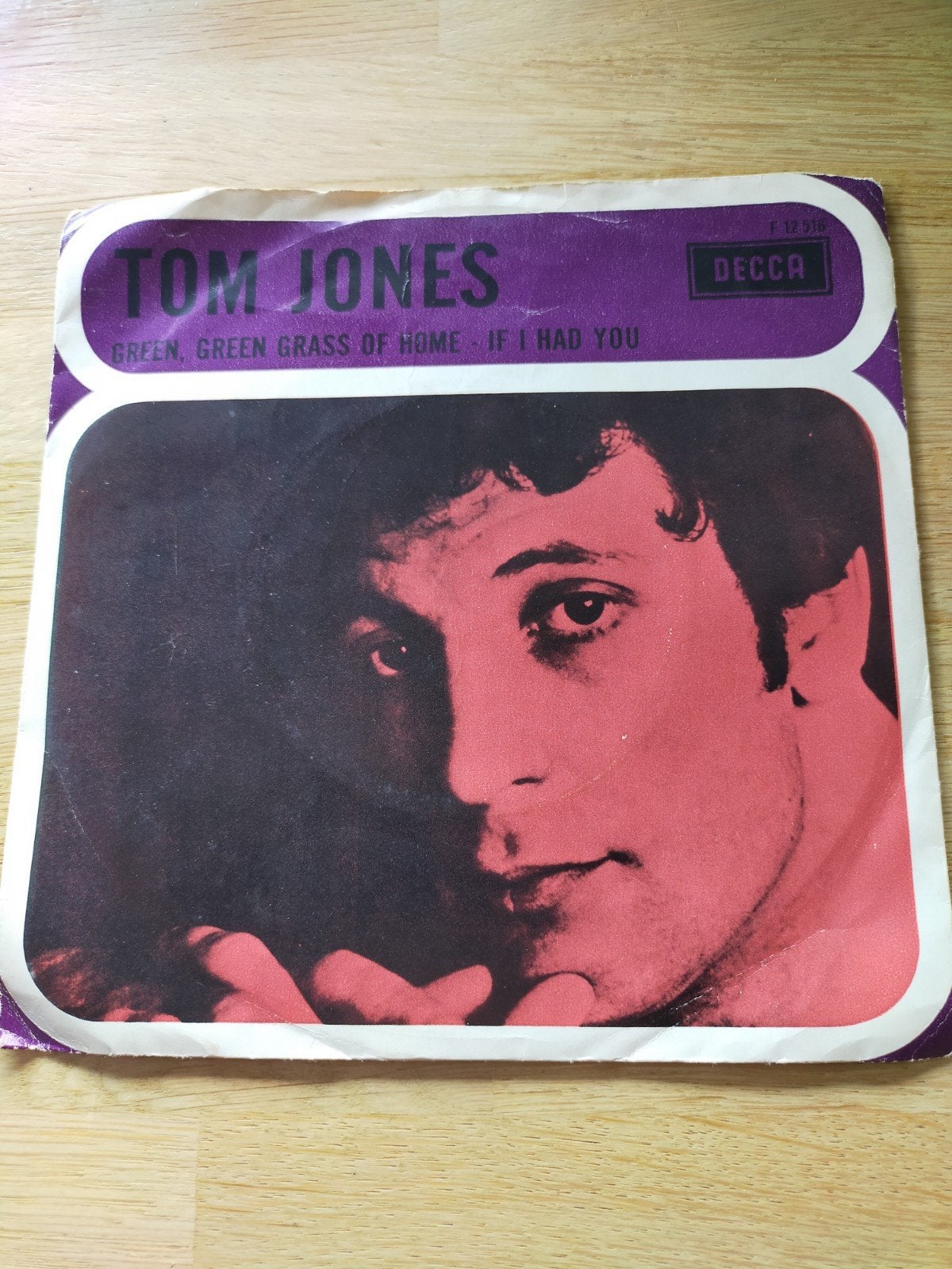 Tom Jones , green green grass of home, Cd's en Dvd's, Vinyl Singles, Ophalen of Verzenden, Zo goed als nieuw, Pop