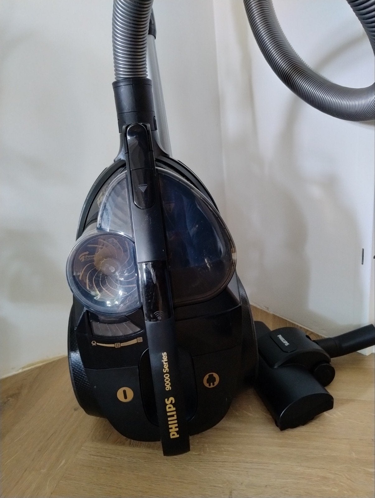 Philips Stofzuiger zonder Zak XB9154/09 9000 Series, Ophalen, Philips, Zo goed als nieuw, Geschikt voor harde vloeren