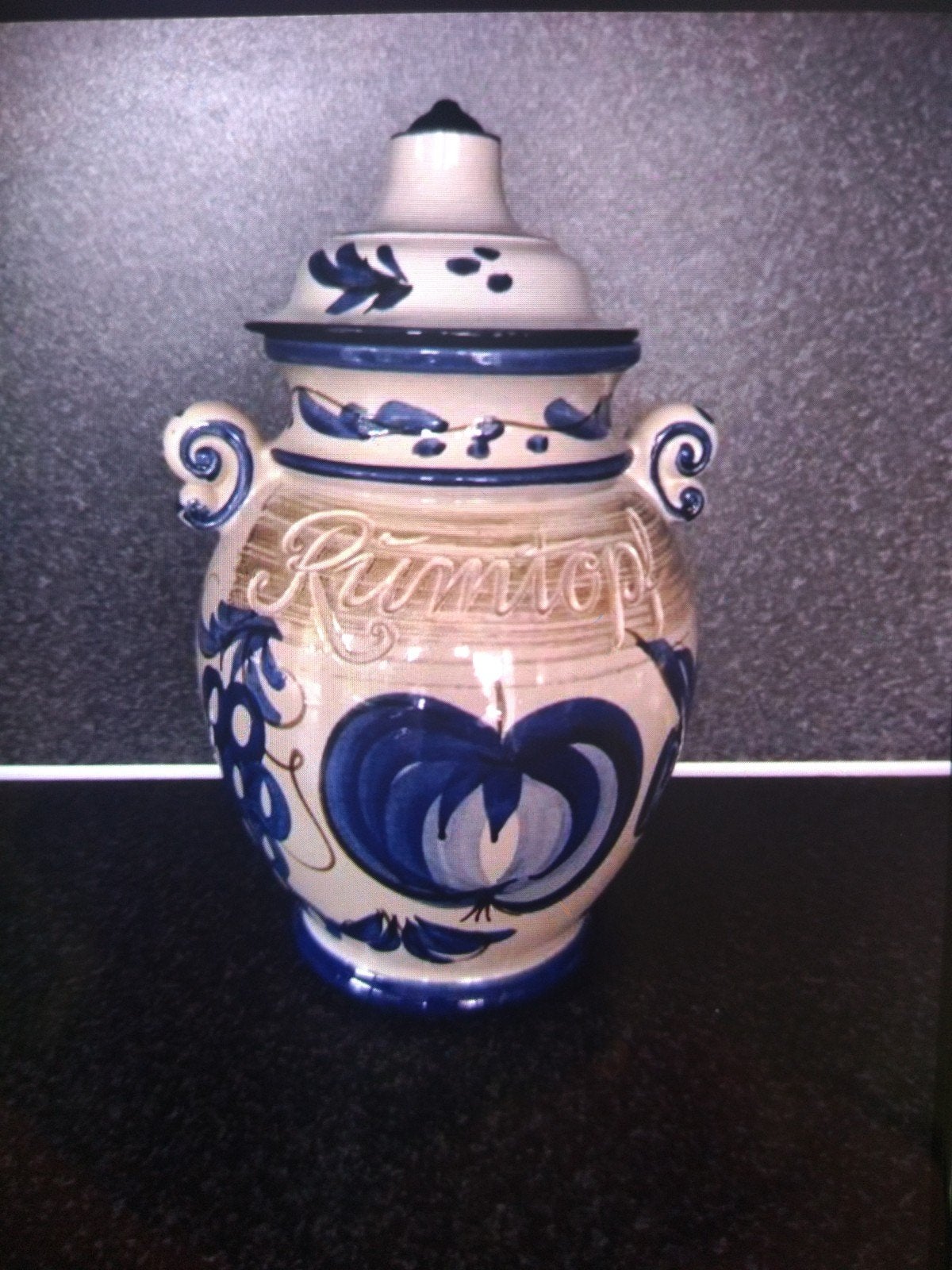 Rumtopf vaas 836-36., Ophalen of Verzenden