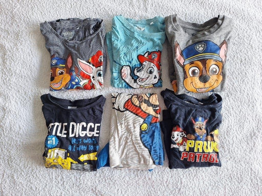 Paw Patrol e.a. trui en longsleeves maat 116 en 122, Gebruikt, C&A, Ophalen of Verzenden, Shirt of Longsleeve