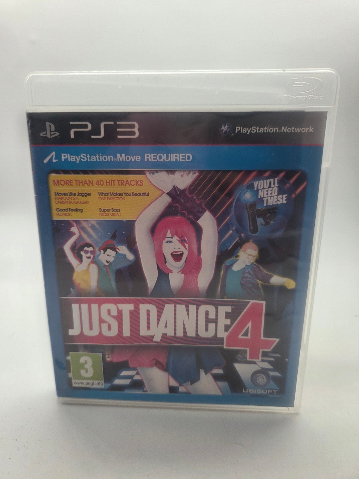 Just Dance 4 PS3 - Dansgame met 40+ hits, Muziek, Ophalen of Verzenden, Zo goed als nieuw, Eén computer