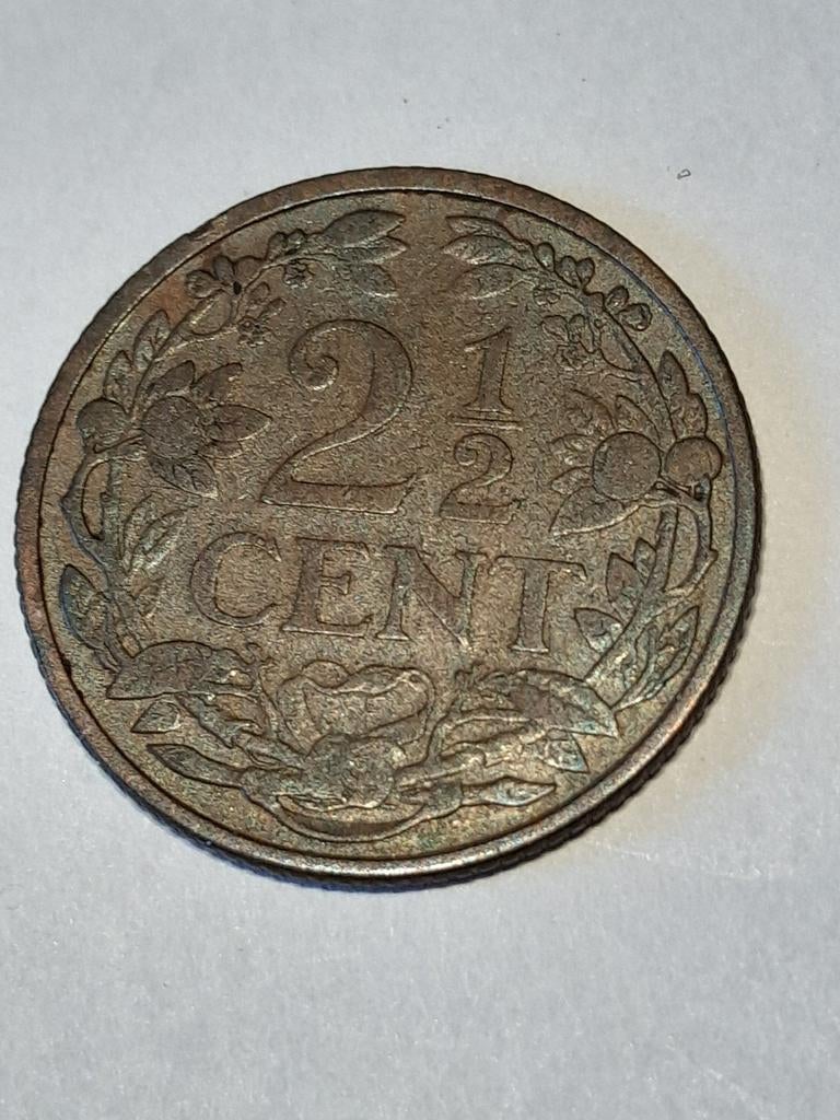 2,5 Cent 1912 - Koningin Wilhelmina, Postzegels en Munten, Munten | Nederland, Ophalen of Verzenden