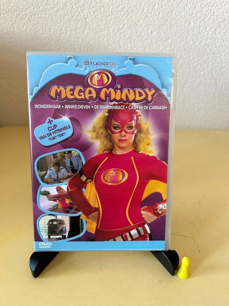 Dvd Mega Mindy met 4 afleveringen en videoclip Toby Toby, Avontuur, Inclusief doosje, Alle leeftijden, Tv-serie