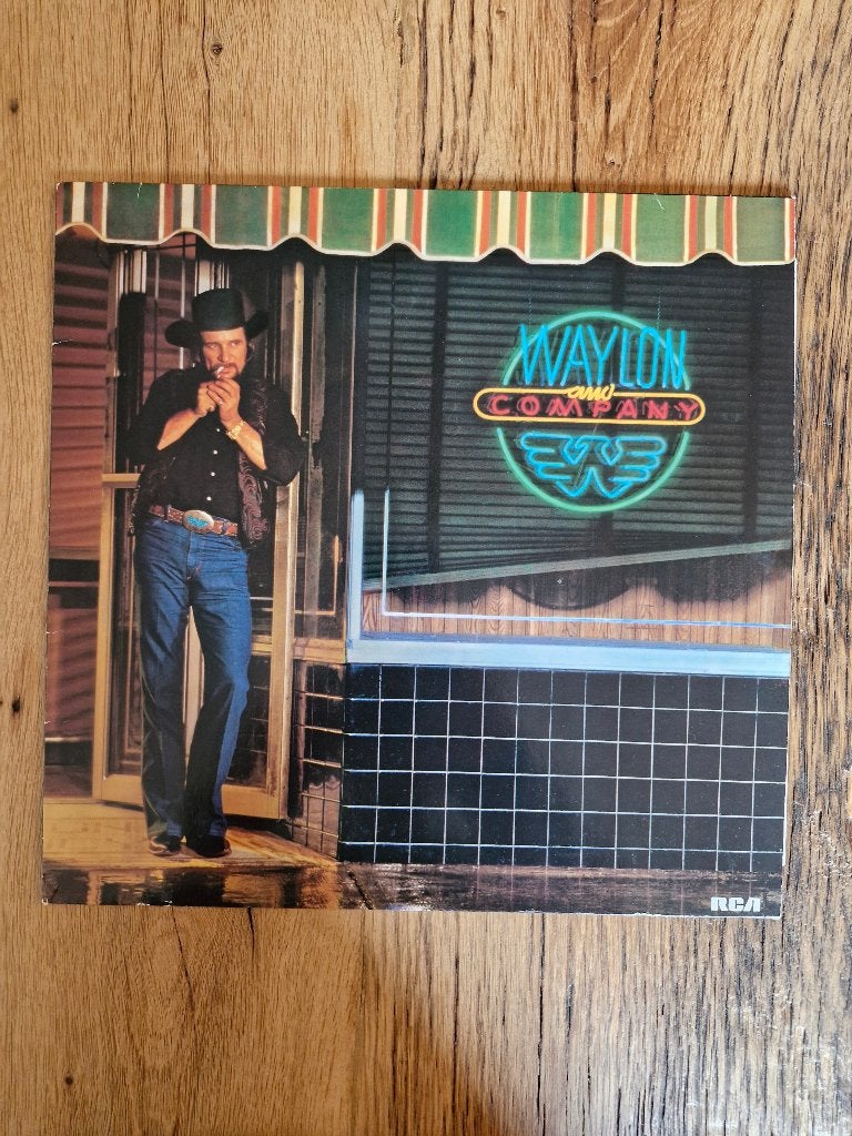 Waylon Jennings - Waylon and Company LP (1983), Cd's en Dvd's, LP, Gebruikt, Originele persing, Ophalen of Verzenden