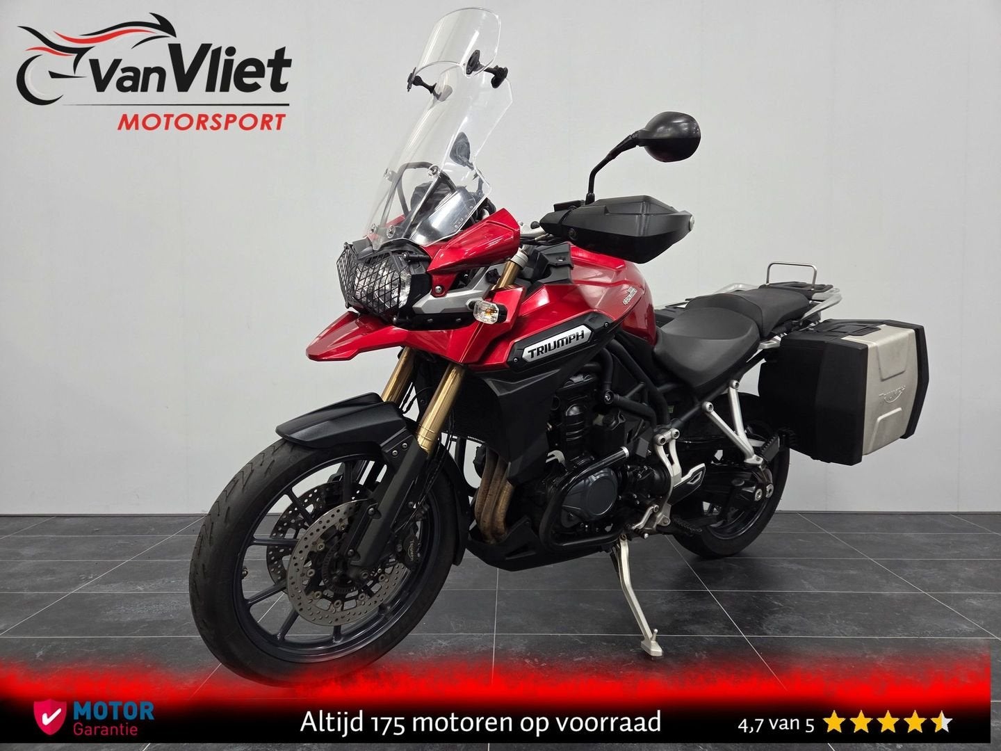 Erg Mooie Triumph Tiger 1200 Explorer bj 2015, 1215 cc, Bedrijf, Overig, Onbekend