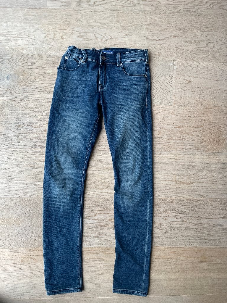 Scotch&soda Amsterdams blauw 2 soorten  Mooie spijkerbroek, Broek, Jongen of Meisje, Ophalen of Verzenden, Zo goed als nieuw