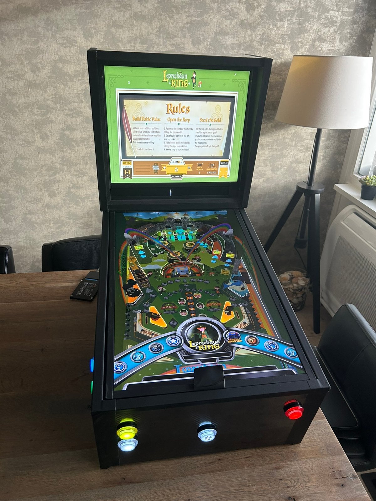 Digitale Flipperkast Virtual virtuele Ponball, Ophalen, Zo goed als nieuw, Flipperkast