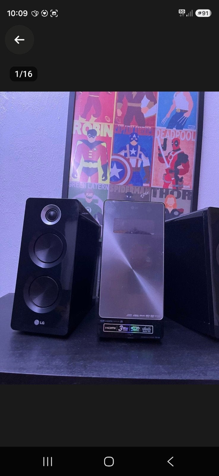 cd Hi-Fi set, Ophalen of Verzenden, Zo goed als nieuw