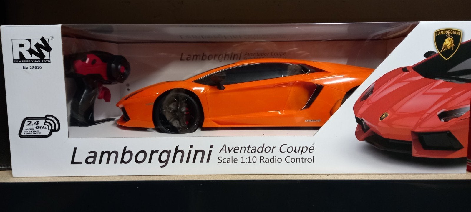 Lamborghini Aventador Coupé RC Auto Schaal 1:10, Elektro, Nieuw, Ophalen of Verzenden, Schaal 1:10