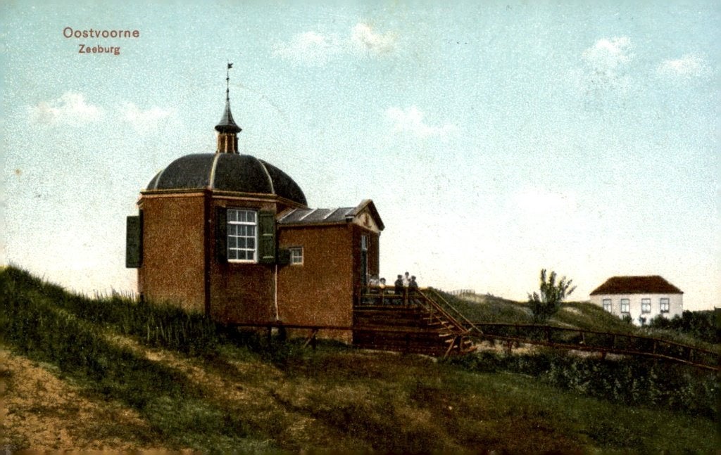 Oostvoorne Zeeburg - militair gelopen # 649, Verzenden, Voor 1920, Gelopen, Zuid-Holland
