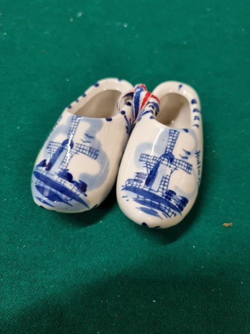 -	Klompen delfts blauw stel, Ophalen of Verzenden