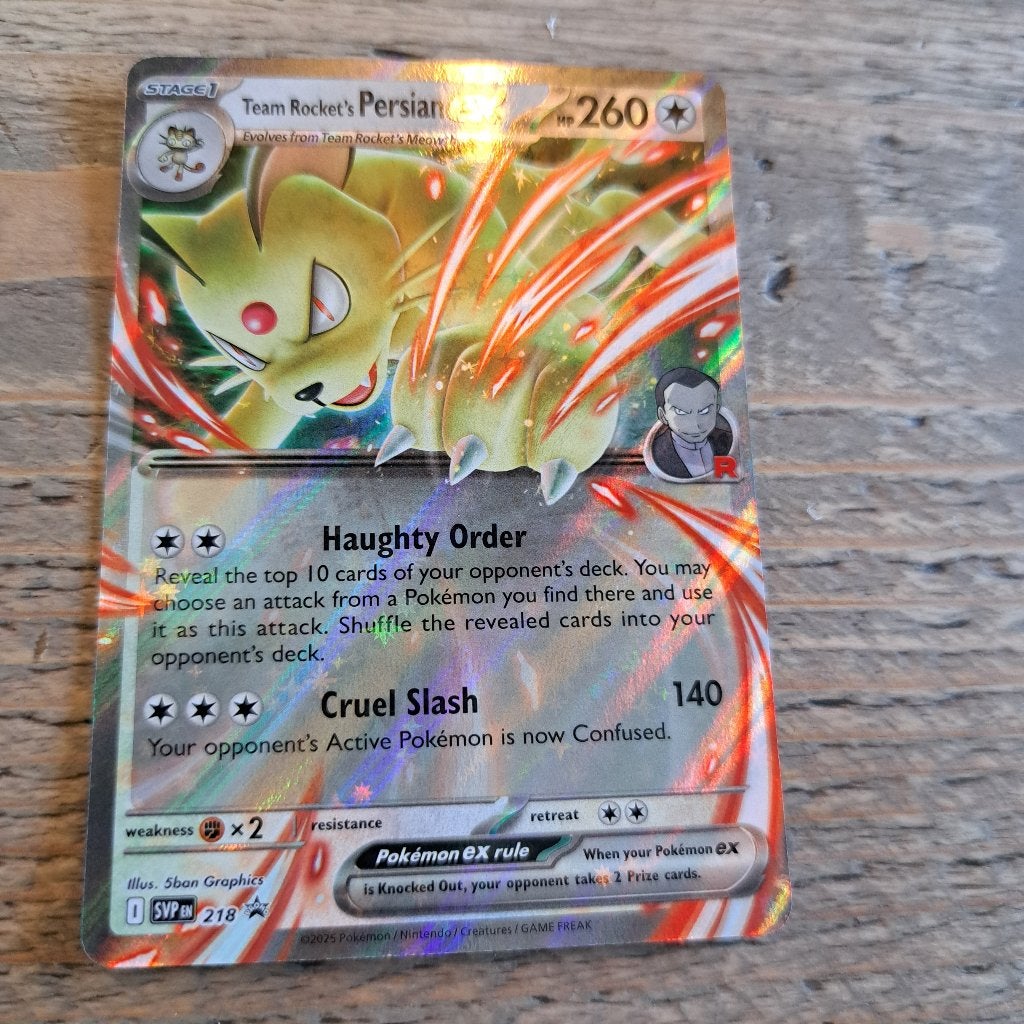 Persian EX, Ophalen, Zo goed als nieuw, Losse kaart, Foil