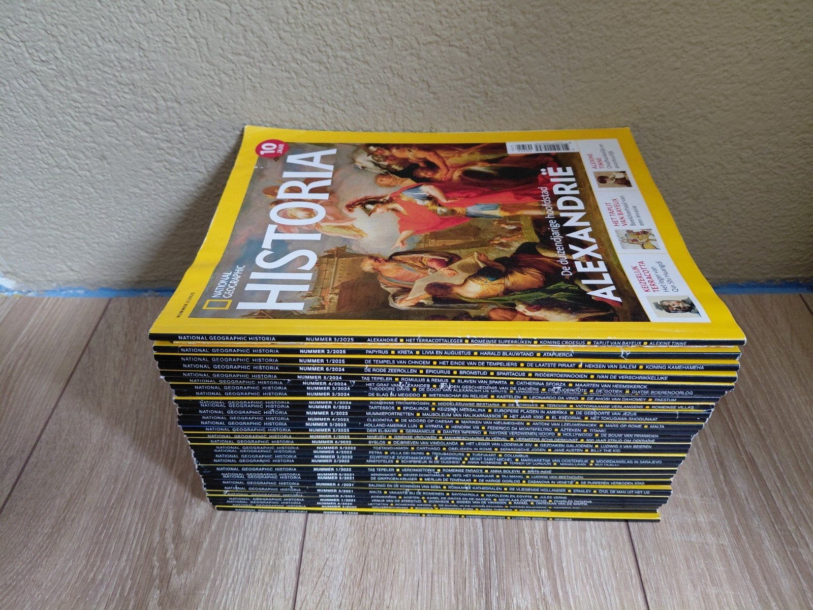 30x National Geographic Historia 2020 t/m 2025, Ophalen, Gelezen, Wetenschap en Natuur