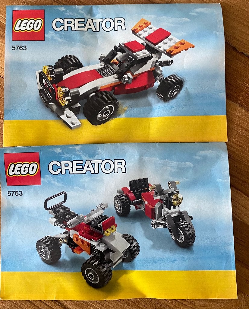 LEGO - 5763 - Creator 3 in 1 Dune Hopper, Kinderen en Baby's, Speelgoed | Duplo en Lego, Gebruikt, Lego, Compleet, Ophalen of Verzenden