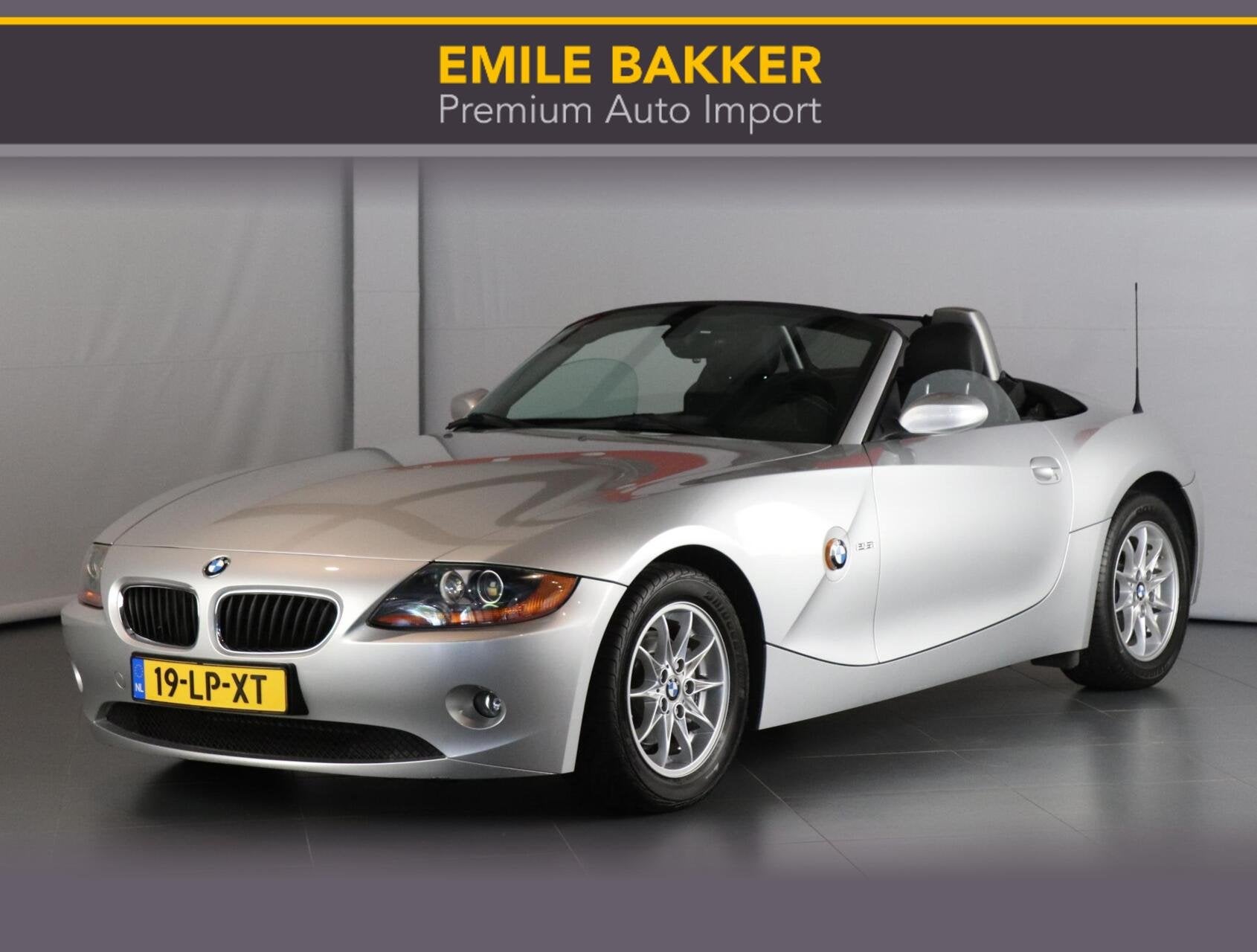 BMW Z4 Roadster 2.5i NL-auto 58dkm!, Auto's, BMW, Achterwielaandrijving, Gebruikt, Zwart, Cabriolet