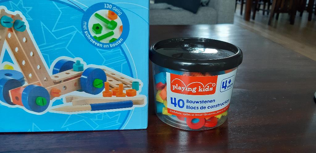 Playland constructie set + 40 bouwstenen., Ophalen, Nieuw, Overige typen
