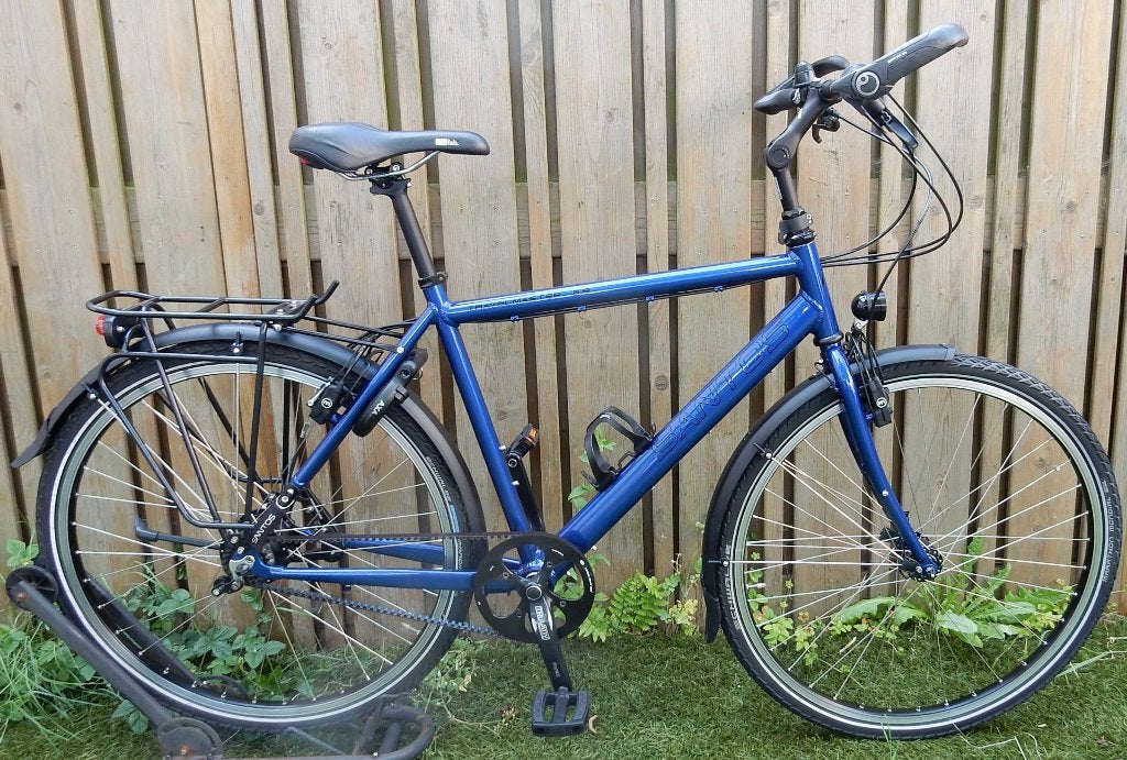 Santos TravelMaster 2.8 57Cm Rohloff +Magura+Riemaandrijving, Versnellingen, Zo goed als nieuw, 57 tot 61 cm, Ophalen