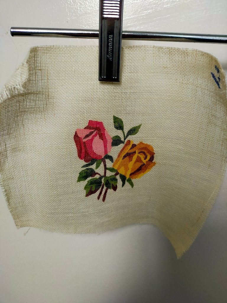 voorbedrukt stramien rozen, Ophalen of Verzenden, Nieuw, Handborduren, Patroon