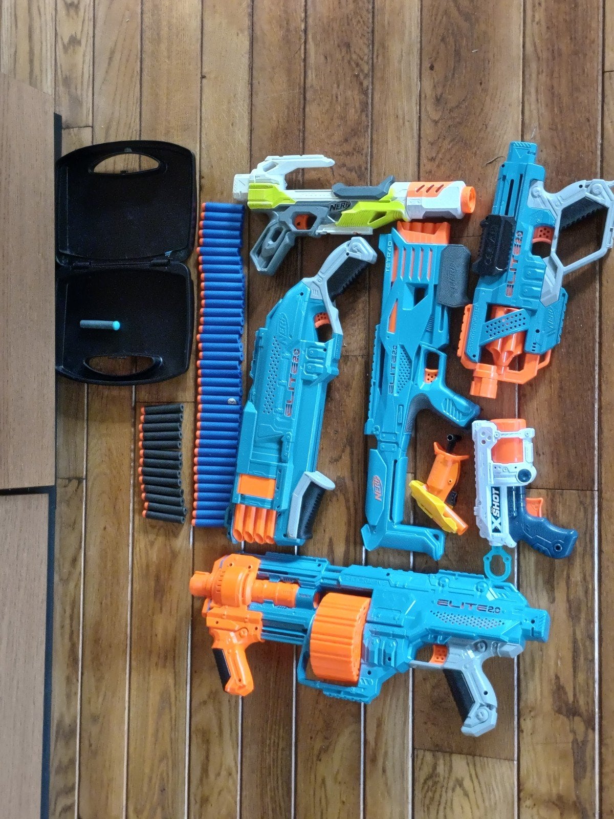 Grote Nerf Collectie , pijltjes pistool, Kinderen en Baby's, Speelgoed | Overig, Ophalen of Verzenden, Gebruikt, Jongen of Meisje