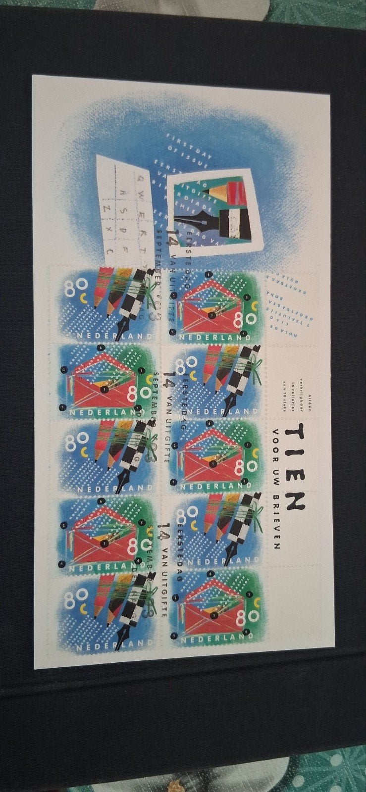 eerste dag envelop, Postzegels en Munten, Ophalen of Verzenden, Na 1940, Postfris