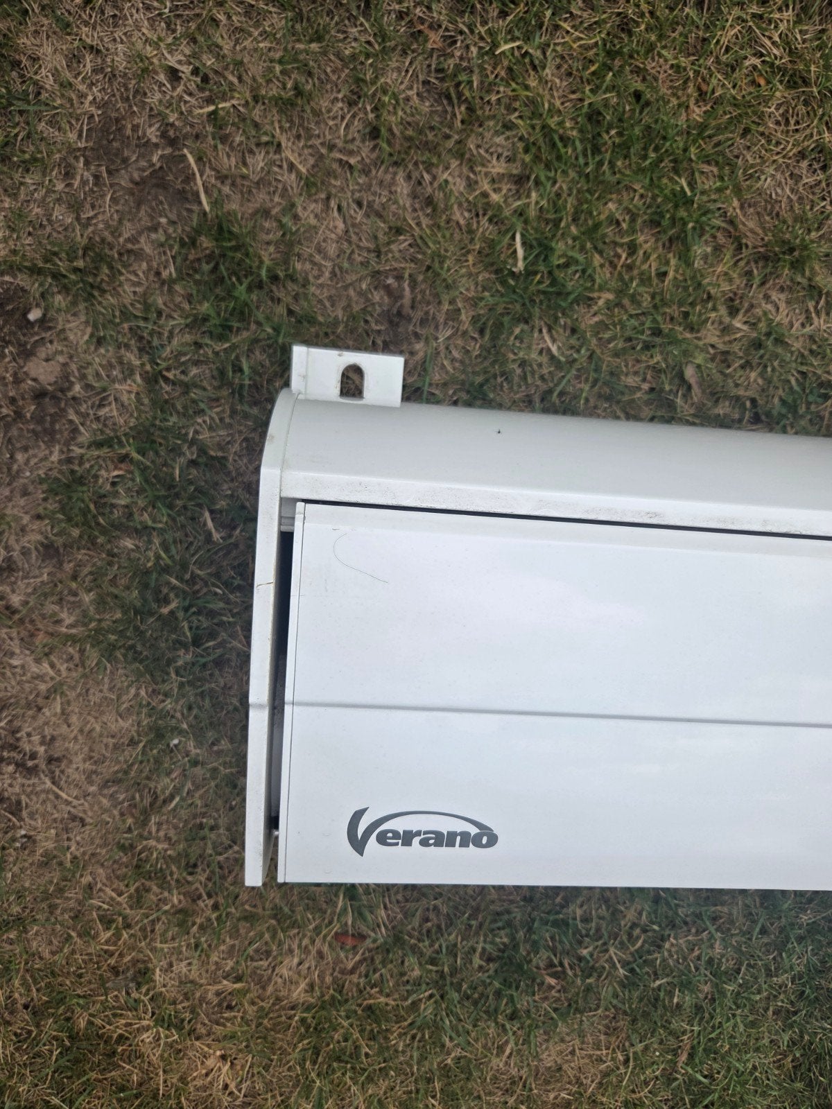 Elektrisch zonnescherm breed 400 Cassette Verano 4 meter, Tuin en Terras, Elektrisch, Ophalen of Verzenden, Zo goed als nieuw