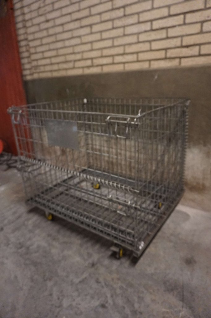 Winkelrek, opslagbak, rolcontainer verkoopbak - rijdbaar, Gebruikt, Transportkar, Niet ingevuld, Ophalen