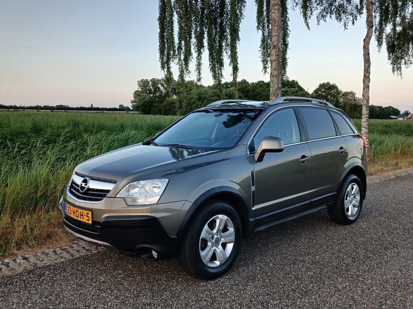 Opel Antara 2.4 16V AWD Temptation AIRCO, Auto's, Opel, 4 cilinders, Beige, Bedrijf, Handgeschakeld