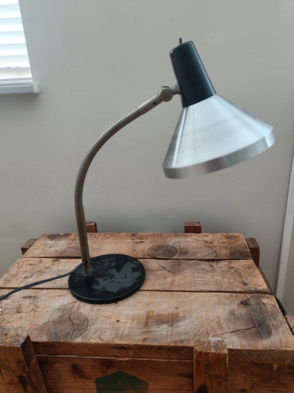 Bureaulamp vintage Hala, Ophalen of Verzenden, Gebruikt