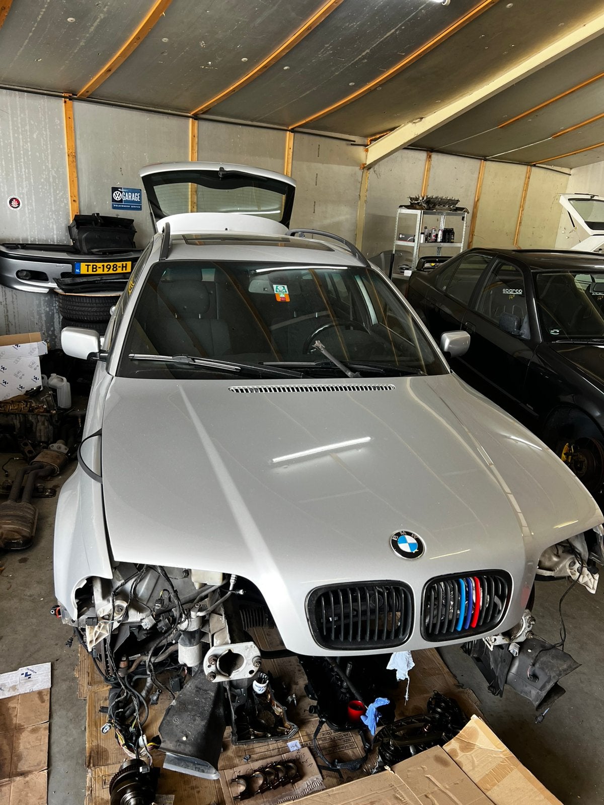 BMW E46 330i M54B30 in onderdelen tekoop!, Ophalen, Gebruikt, BMW