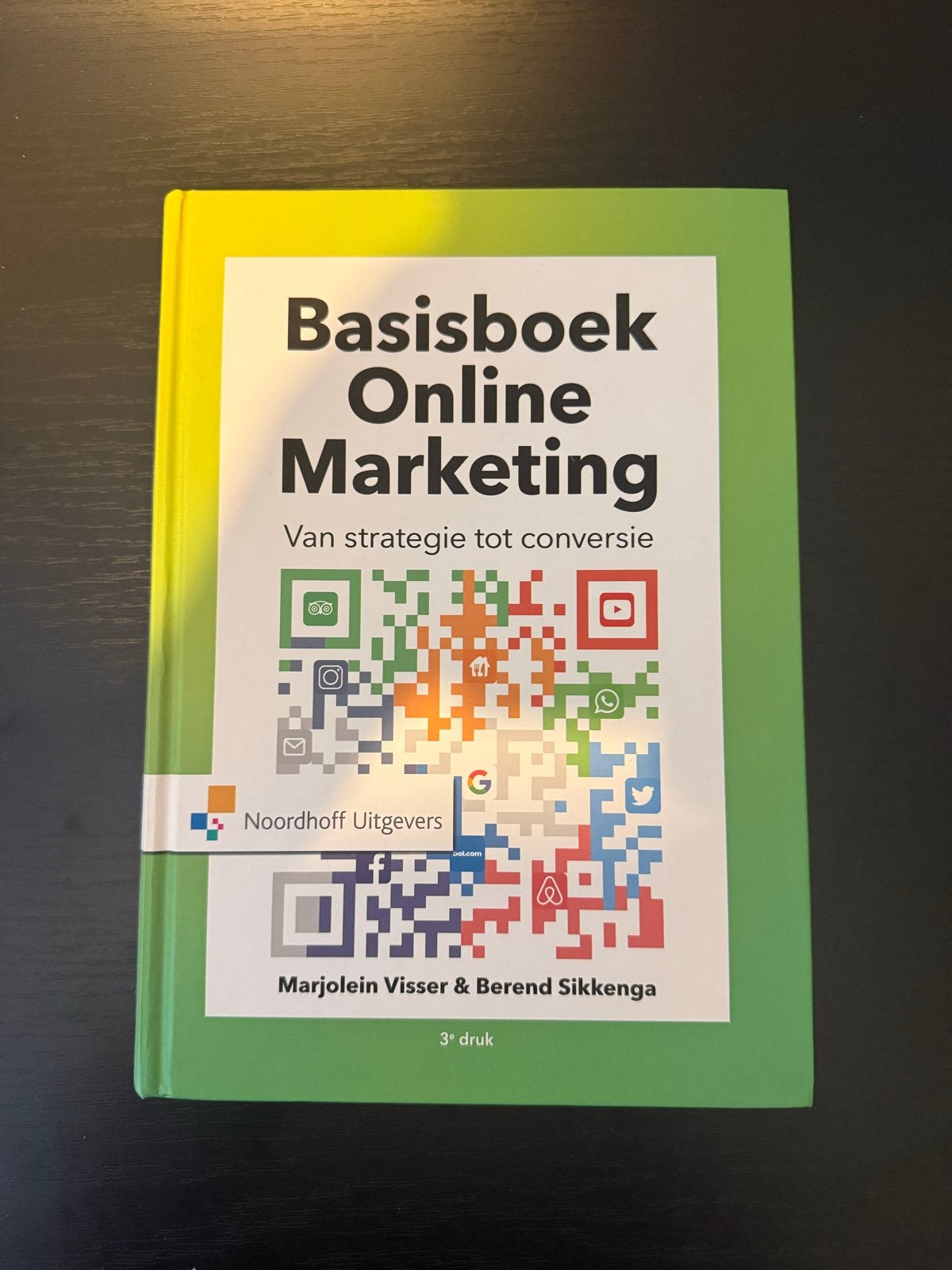 Basisboek Online Marketing - Marjolein Visser & Berend Sikke, Ophalen of Verzenden, Gamma, Zo goed als nieuw, HBO