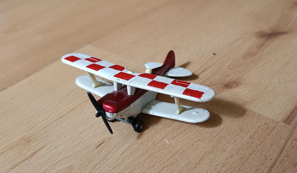 Matchbox Pitts Special vliegtuig, Hobby en Vrije tijd, Overige merken, 1:72 tot 1:144, Gebruikt, Ophalen of Verzenden