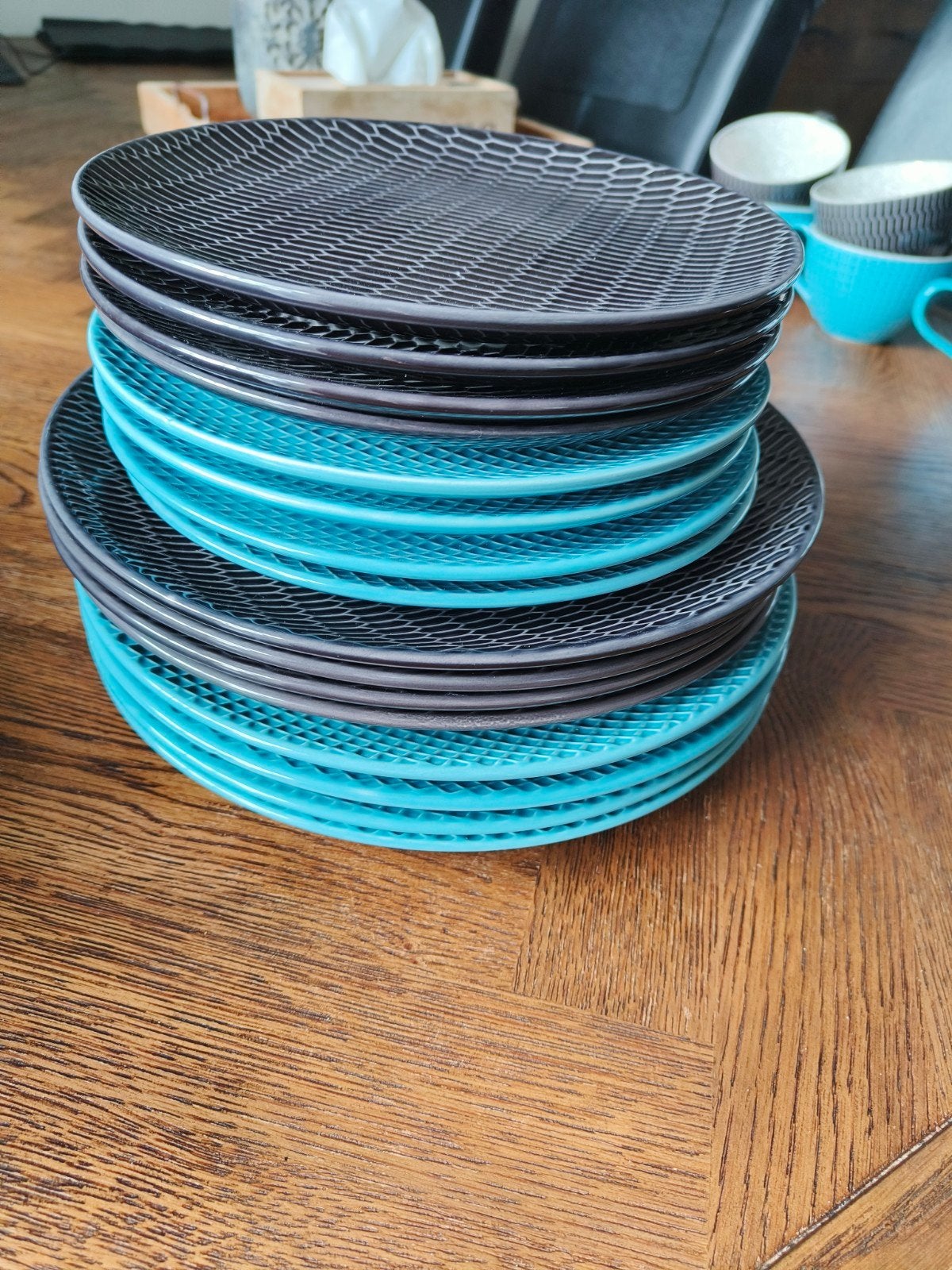 Mooi nieuw servies voor 8 personen - 16 delig, Ophalen, Nieuw, Porselein, Overige stijlen